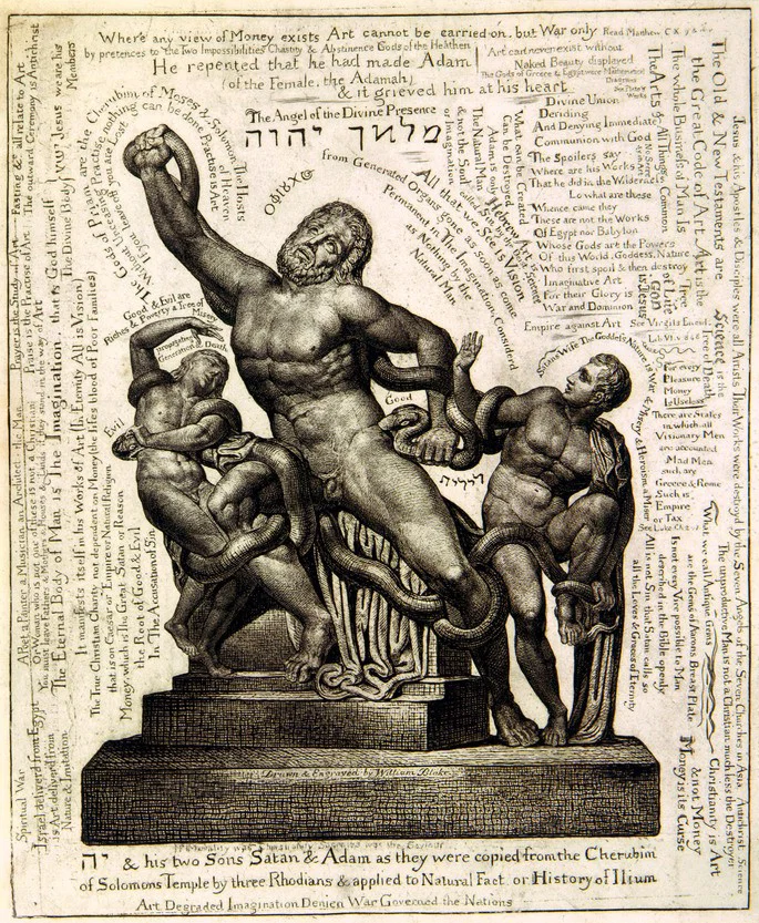 William Blake- Laocoonte